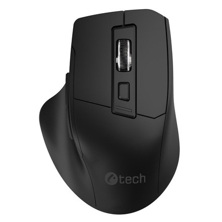 Počítačová myš C-Tech Ergo WLM-05 optická/ 6 tlačítek/ 1600DPI - černá