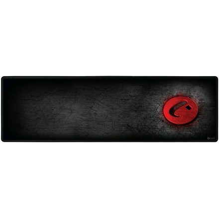 Podložka pod myš C-Tech GMP-02XL, gamming, 90×27 cm - černá/ červená