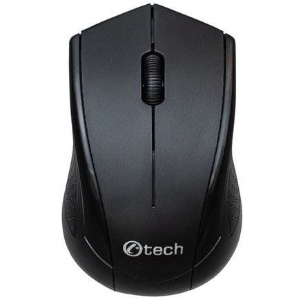 Počítačová myš C-Tech WLM-07 optická/ 3 tlačítek/ 1200DPI - černá