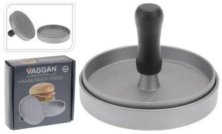 Forma na hamburger Vaggan KO 170420510 stříbrná
