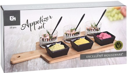 Servírovací sada Excellent KO-210000720 na pochutiny 10 ks (1)