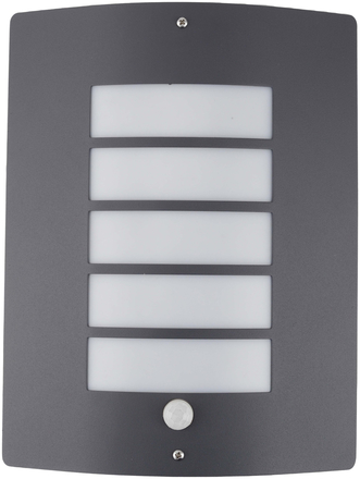 Venkovní nástěnné svítidlo Avide (9570868) MORRO 1xE27 IP44 pir sensor, antracit