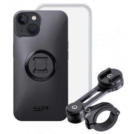 Držák na mobil SP Connect Moto Bundle na Apple iPhone 13/ 14 - černý