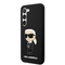 Kryt na mobil Karl Lagerfeld Liquid Silicone Ikonik NFT na Samsung Galaxy S23 - černý (1)