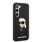 Kryt na mobil Karl Lagerfeld Liquid Silicone Ikonik NFT na Samsung Galaxy S23 - černý (2)