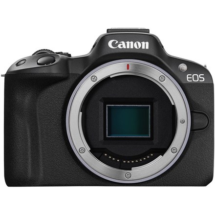 Kompaktní fotoaparát s vyměnitelným objektivem Canon EOS R50, tělo černý