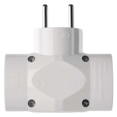 Rozbočovací zásuvka Emos - 3x kulatá P0024N (3)