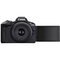Kompaktní fotoaparát s vyměnitelným objektivem Canon EOS R50 + RF-S 18-45 CREATOR KIT, černý (8)