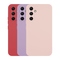 Set krytů na mobil Fixed Story na Samsung Galaxy A54 5G - červený/ růžový/ fialový (1)