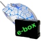 Počítačová myš E-Blue Cobra + e-box - bílá/ modrá (7)