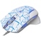 Počítačová myš E-Blue Mazer Pro + e-box - bílá/ modrá (1)