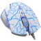 Počítačová myš E-Blue Mazer Pro + e-box - bílá/ modrá (6)