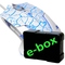 Počítačová myš E-Blue Mazer Pro + e-box - bílá/ modrá (7)
