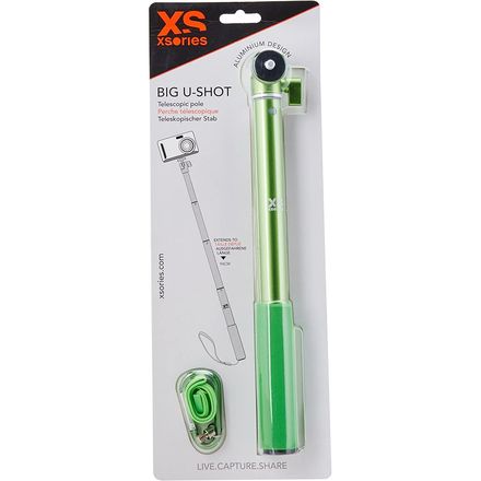 Selfie tyč XSories Big U-Shot Monochrome Monopod Telescoping Camera Pole 3 Feet Extension (Green)