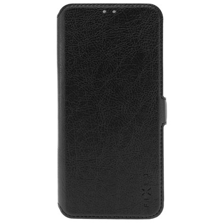 Pouzdro na mobil flipové Fixed Topic na Motorola Moto E13 - černé