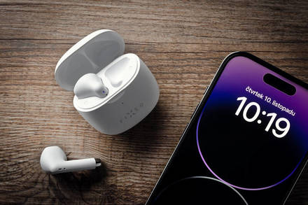 Bezdrátová sluchátka do uší Fixed Pods FIXPDS-WH (6)