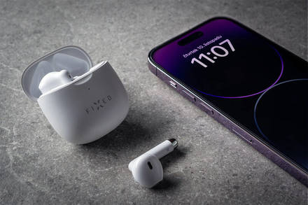 Bezdrátová sluchátka do uší Fixed Pods FIXPDS-WH (7)