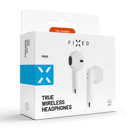 Bezdrátová sluchátka do uší Fixed Pods FIXPDS-WH (8)