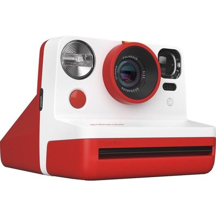Instantní fotoaparát Polaroid Now Gen 2, červený