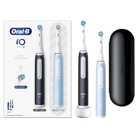 Zubní kartáček Oral-B iO3 Black &amp; Blue
