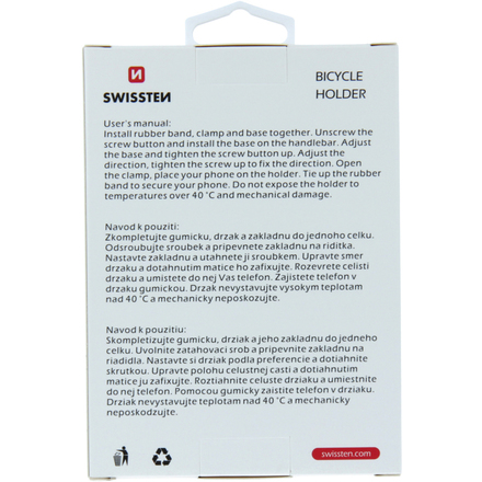Držák na mobil Swissten S-GRIP BCCL1 na kolo (5)