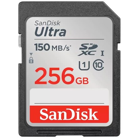 Paměťová karta SanDisk SDXC Ultra 256 GB UHS-I U1 (150R)
