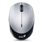 Počítačová myš Genius NX-9000BT / optická / 3 tlačítka / 1200dpi - stříbrná (1)
