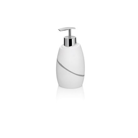 Dávkovač mýdla Kela KL-20303 Talus polyresin bílá 300 ml