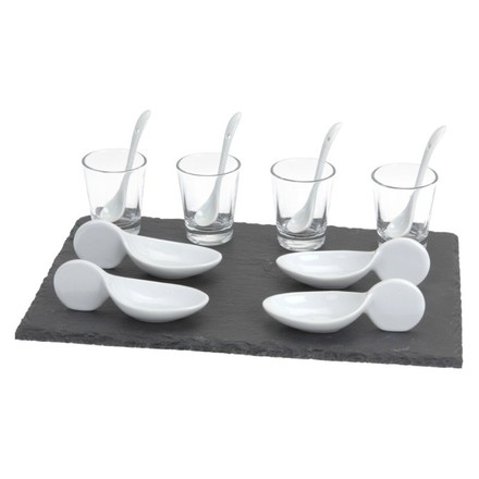 Sada na servírování pokrmů Excellent KO-210000480lzic 13 ks lžička