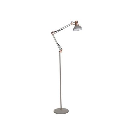 Stojací lampa Rabalux 4524 GARETH 1xE27/40W/230V šedá