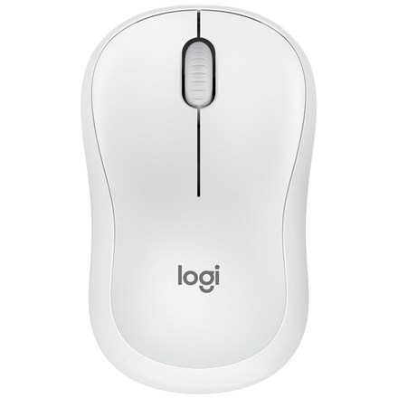 Bezdrátová počítačová myš Logitech Wireless M240 Silent Bluetooth optická/ 3 tlačítka/ 4000DPI - bílá
