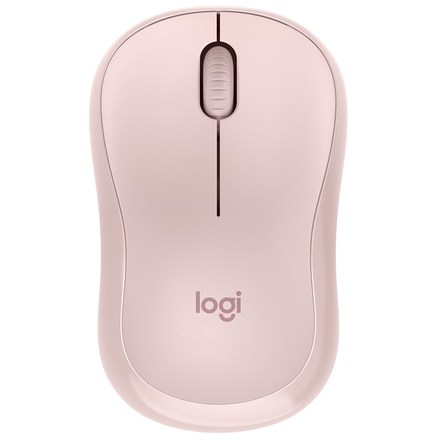 Bezdrátová počítačová myš Logitech Wireless M240 Silent Bluetooth optická/ 3 tlačítka/ 4000DPI - růžová