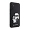 Kryt na mobil Karl Lagerfeld PU Saffiano Karl and Choupette NFT na Samsung Galaxy A34 5G - černý (2)