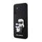 Kryt na mobil Karl Lagerfeld PU Saffiano Karl and Choupette NFT na Samsung Galaxy A54 5G - černý (1)