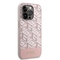 Kryt na mobil Guess PU G Cube MagSafe na Apple iPhone 14 Pro - růžový (2)