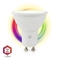 Chytrá žárovka Nedis SmartLife Zigbee 3.0, GU10, 4, 7 W, RGB (1)