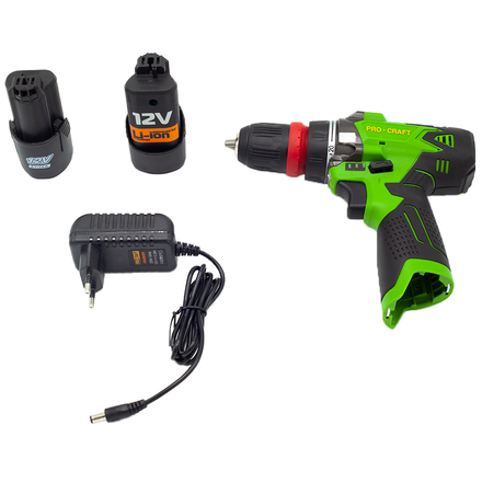 Aku vrtací šroubovák Procraft PA12DFR (8)