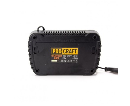 Nabíječka pro 20V Li-ion na 2 baterie Procraft 20/2 pro 20V Li-ion (1)