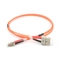 Optický kabel Digitus Optic Patch, LC / SC, Multimode, OM2, 50/ 125 µ, 1m - oranžový (3)