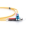 Optický kabel Digitus Optic Patch, LC / ST, Singlemode, OS2, 09/ 125 µ, 5m - žlutý (2)