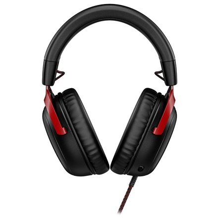 Sluchátka s mikrofonem HyperX Cloud III - černý/ červený (3)