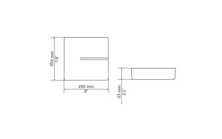Kryt kabelů Meliconi 480522 WH, organizér na kabely Meliconi GHOST CUBE Shelf, 1x police, 2x kostka (6)