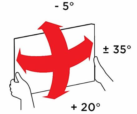 Polohovatelný držák na TV 40-82 Meliconi 480972 SlimStyle Plus 400 SR, na stěnu, nosnost 37 kg (5)