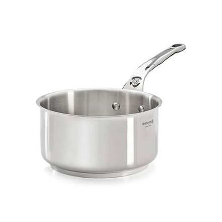Nerezový hrnec de Buyer 3410.14 MILADY, nerezový, rukojeť z nerezové oceli, průměr 14 cm, objem 1,2 L, výška 7 cm