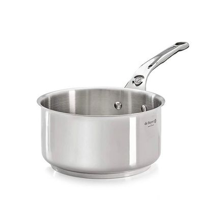 Nerezový hrnec de Buyer 3410.18 MILADY, nerez, rukojeť z nerezové oceli, průměr 18 cm, objem 2,2 L, výška 9 cm