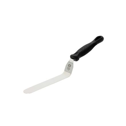 Stěrka de Buyer 4231.20 FKOfficium, cukrářská, tvarovaná, 20 cm, nerezová ocel, ergonomicky tvarovaná rukojeť, tenká čepel