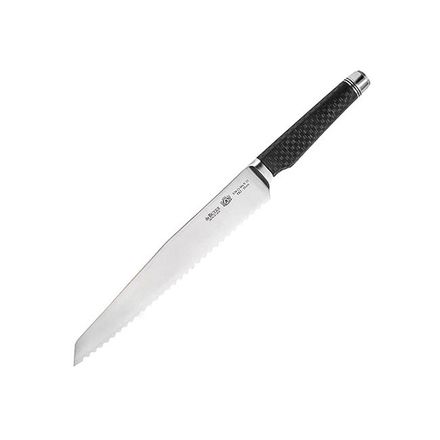 Nůž na chléb de Buyer 4286.26, nůž na chléb, FK2 systém pro vyvážení nože, čepel 26 cm, německá ocel, tvrdost 56+/-2 HRC, pro profesionální použití