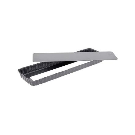 Forma na dort de Buyer 4708.36, obdélníková, odnímatelné dno, nepřilnavý povrch, 36 x 10 cm