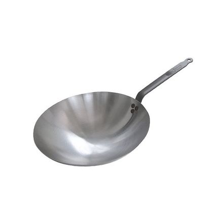 WOK pánev de Buyer 5114.35, CARBONE PLUS, WOK, ocel, 35 cm