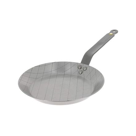 Pánev na steaky de Buyer 5616.24, Mineral B Element, ocel, průměr 24 cm